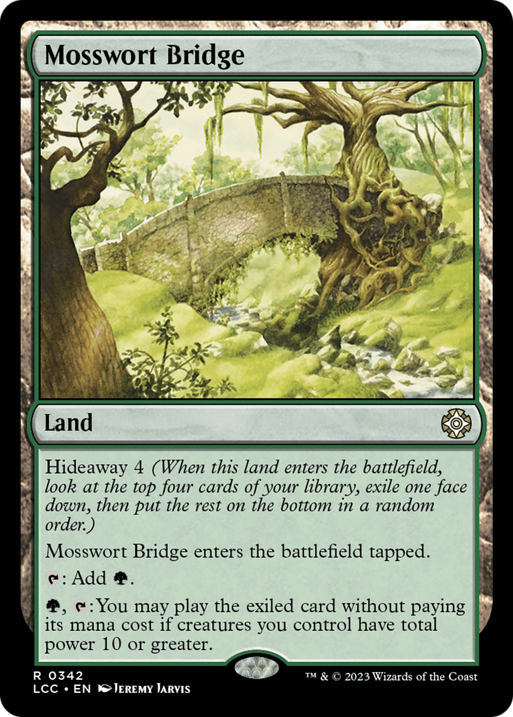 Mosswort Bridge [The Lost Caverns of Ixalan Commander] | Pegasus Games WI