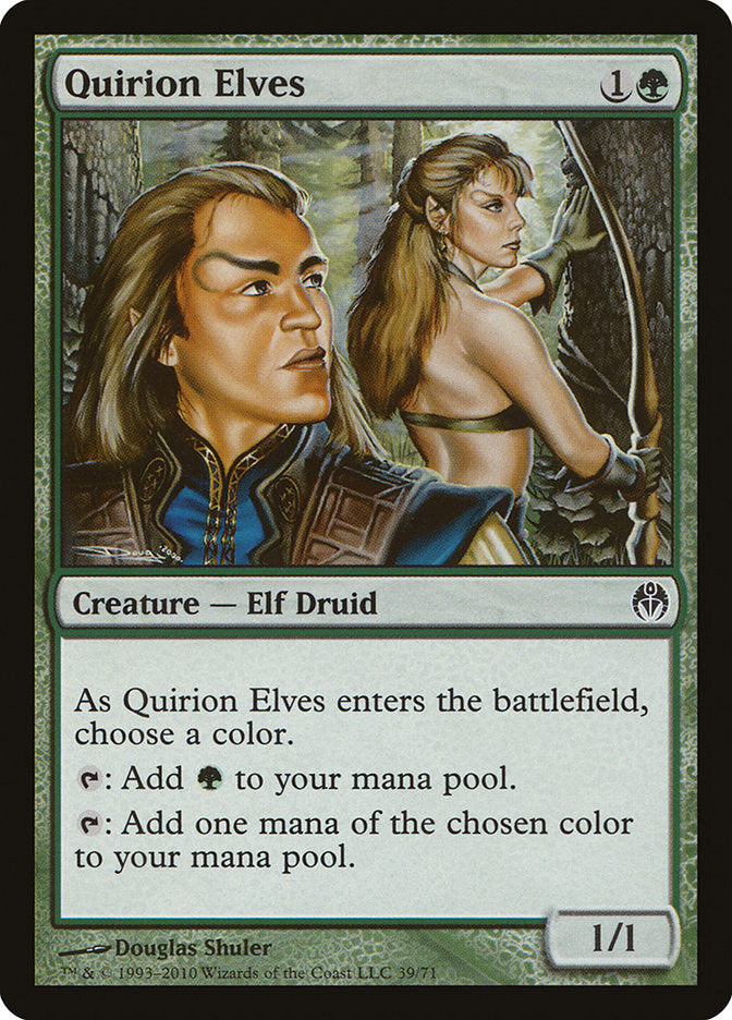 Quirion Elves [Duel Decks: Phyrexia vs. the Coalition] | Pegasus Games WI