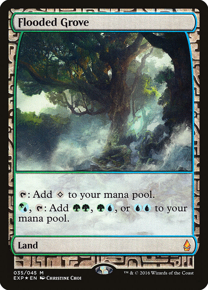 Flooded Grove [Zendikar Expeditions] | Pegasus Games WI