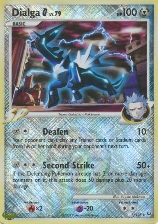 Dialga G (7/127) (League Promo) [Platinum: Base Set] | Pegasus Games WI