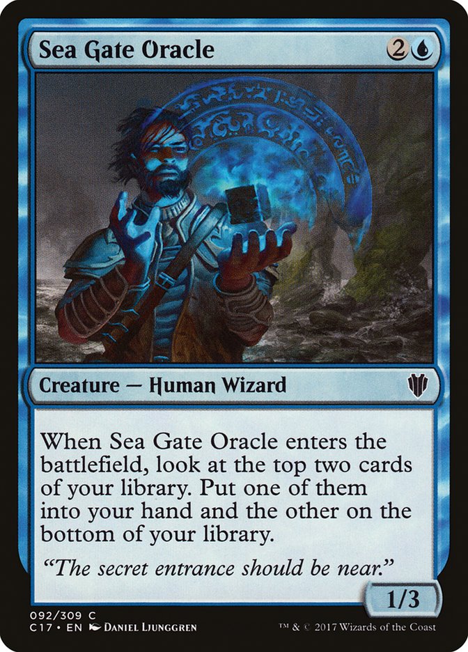 Sea Gate Oracle [Commander 2017] | Pegasus Games WI