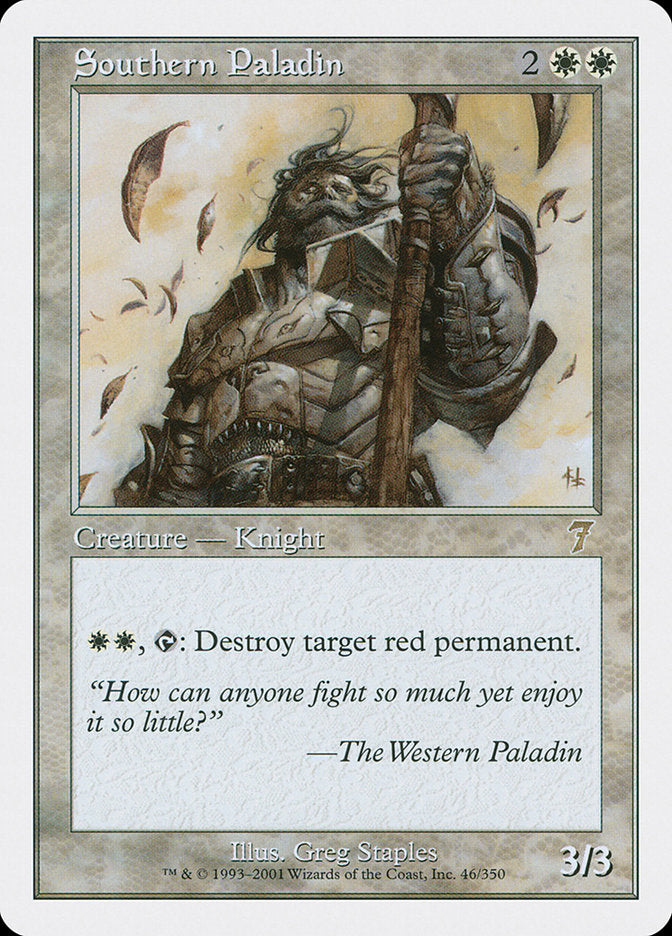 Southern Paladin [Seventh Edition] | Pegasus Games WI