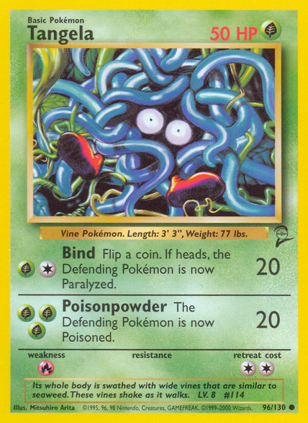 Tangela (96/130) [Base Set 2] | Pegasus Games WI