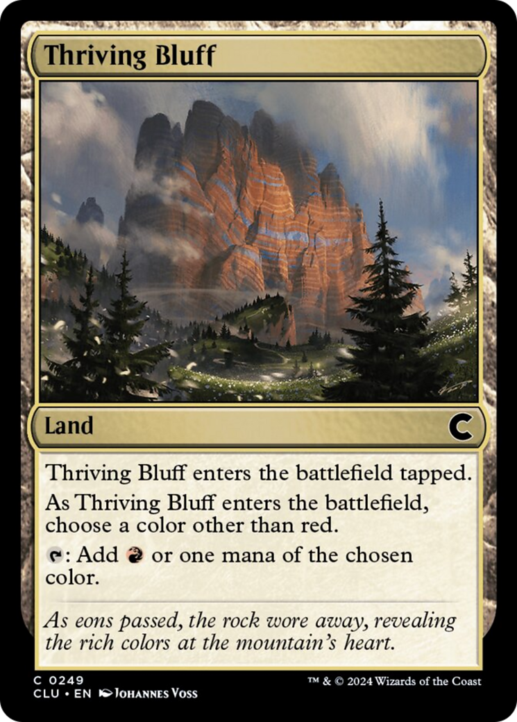 Thriving Bluff [Ravnica: Clue Edition] | Pegasus Games WI