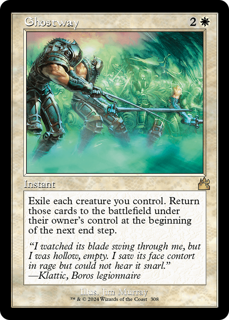 Ghostway (Retro Frame) [Ravnica Remastered] | Pegasus Games WI