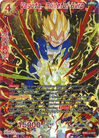 Vegeta, Prideful Hero [BT8-125] | Pegasus Games WI