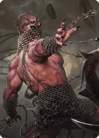 Chain Devil Art Card [Commander Legends: Battle for Baldur's Gate Art Series] | Pegasus Games WI