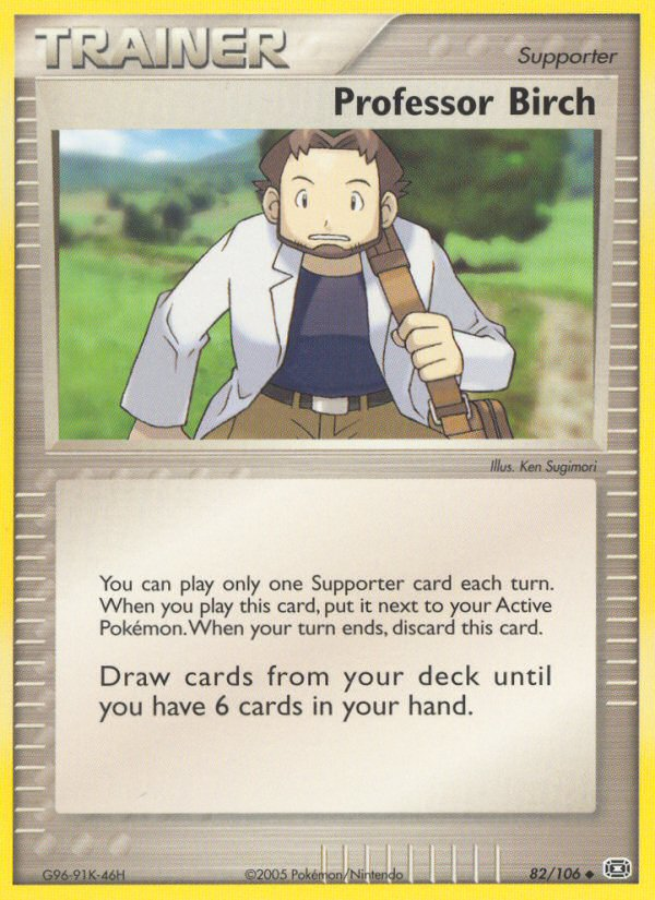 Professor Birch (82/106) [EX: Emerald] | Pegasus Games WI