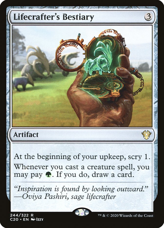 Lifecrafter's Bestiary [Commander 2020] | Pegasus Games WI