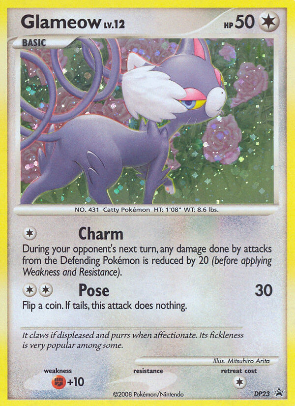 Glameow (DP23) [Diamond & Pearl: Black Star Promos] | Pegasus Games WI