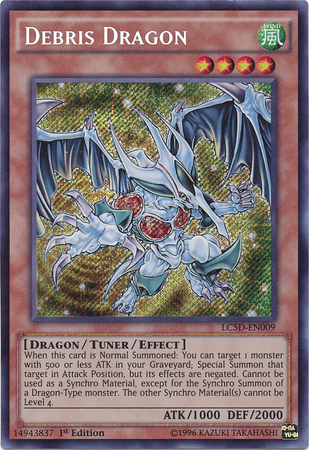 Debris Dragon [LC5D-EN009] Secret Rare | Pegasus Games WI