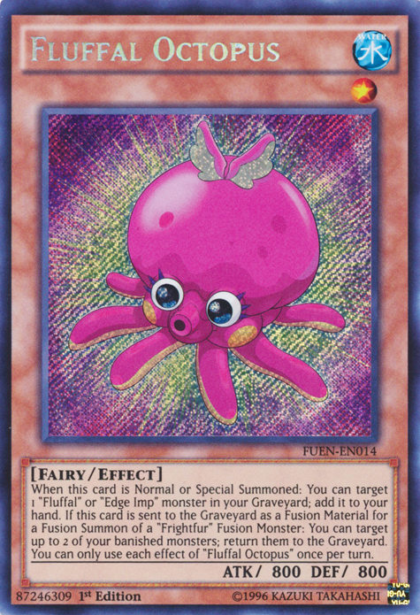 Fluffal Octopus [FUEN-EN014] Secret Rare | Pegasus Games WI