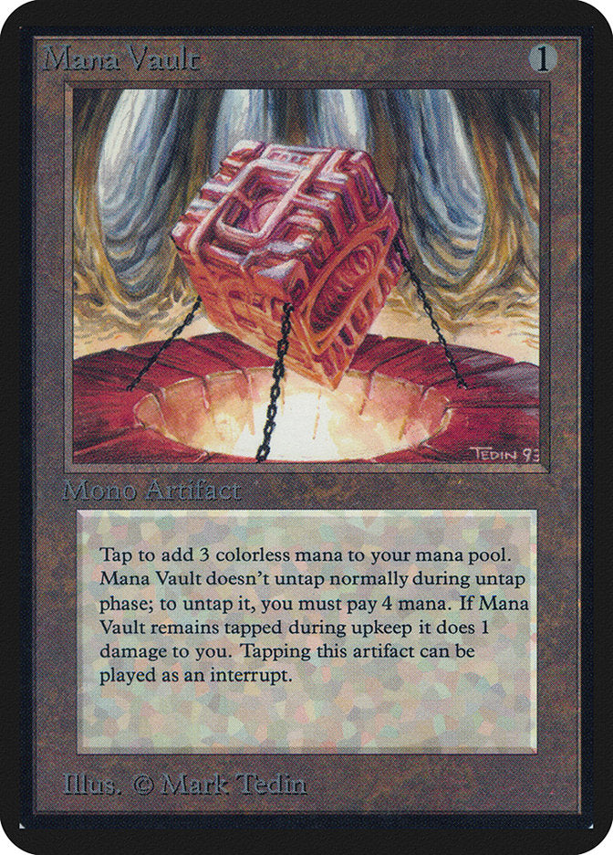 Mana Vault [Alpha Edition] | Pegasus Games WI