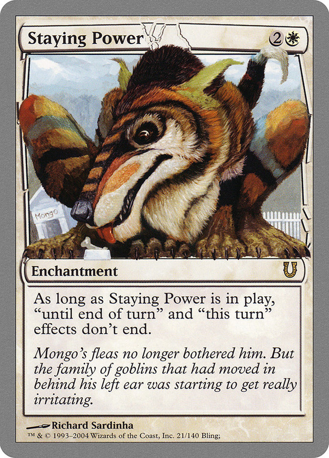 Staying Power [Unhinged] | Pegasus Games WI