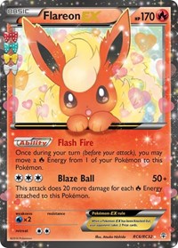 Flareon EX (RC6/RC32) [Generations: Radiant Collection] | Pegasus Games WI