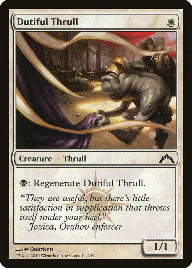 Dutiful Thrull [Gatecrash] | Pegasus Games WI