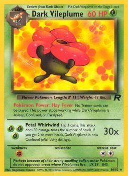 Dark Vileplume (30/82) [Team Rocket Unlimited] | Pegasus Games WI