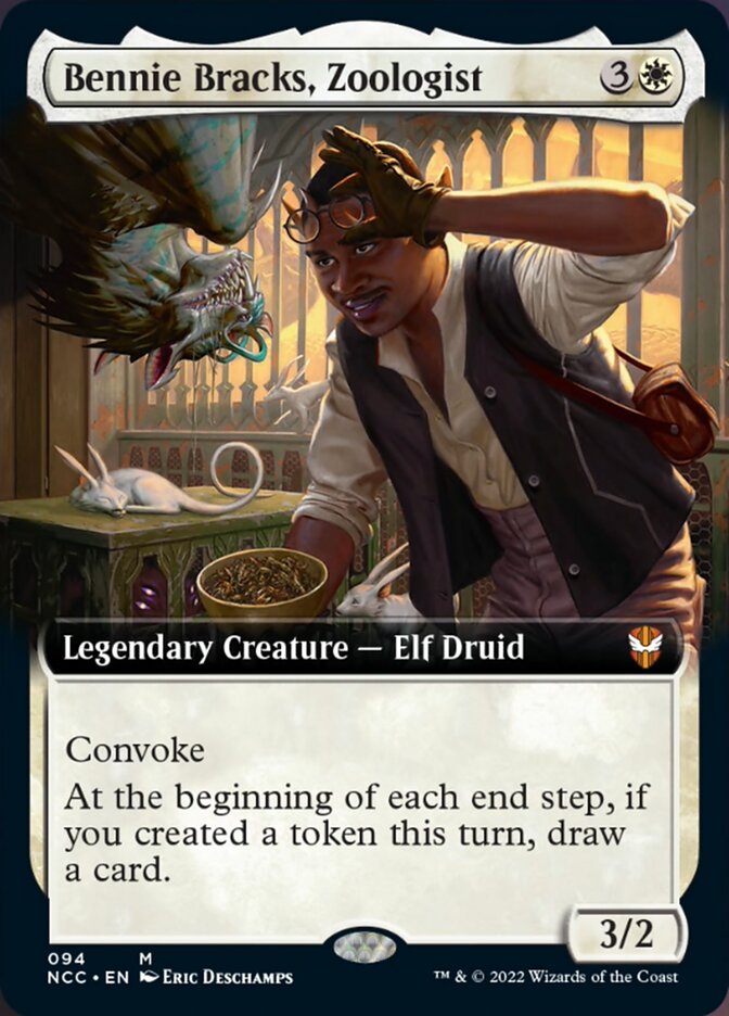 Bennie Bracks, Zoologist (Extended Art) [Streets of New Capenna Commander] | Pegasus Games WI