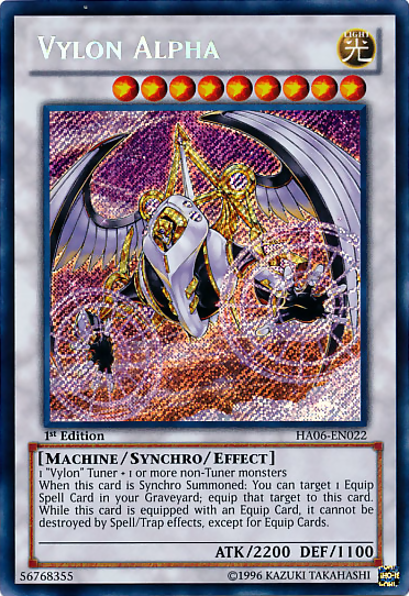 Vylon Alpha [HA06-EN022] Secret Rare | Pegasus Games WI