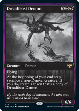 Dreadfeast Demon [Innistrad: Double Feature] | Pegasus Games WI