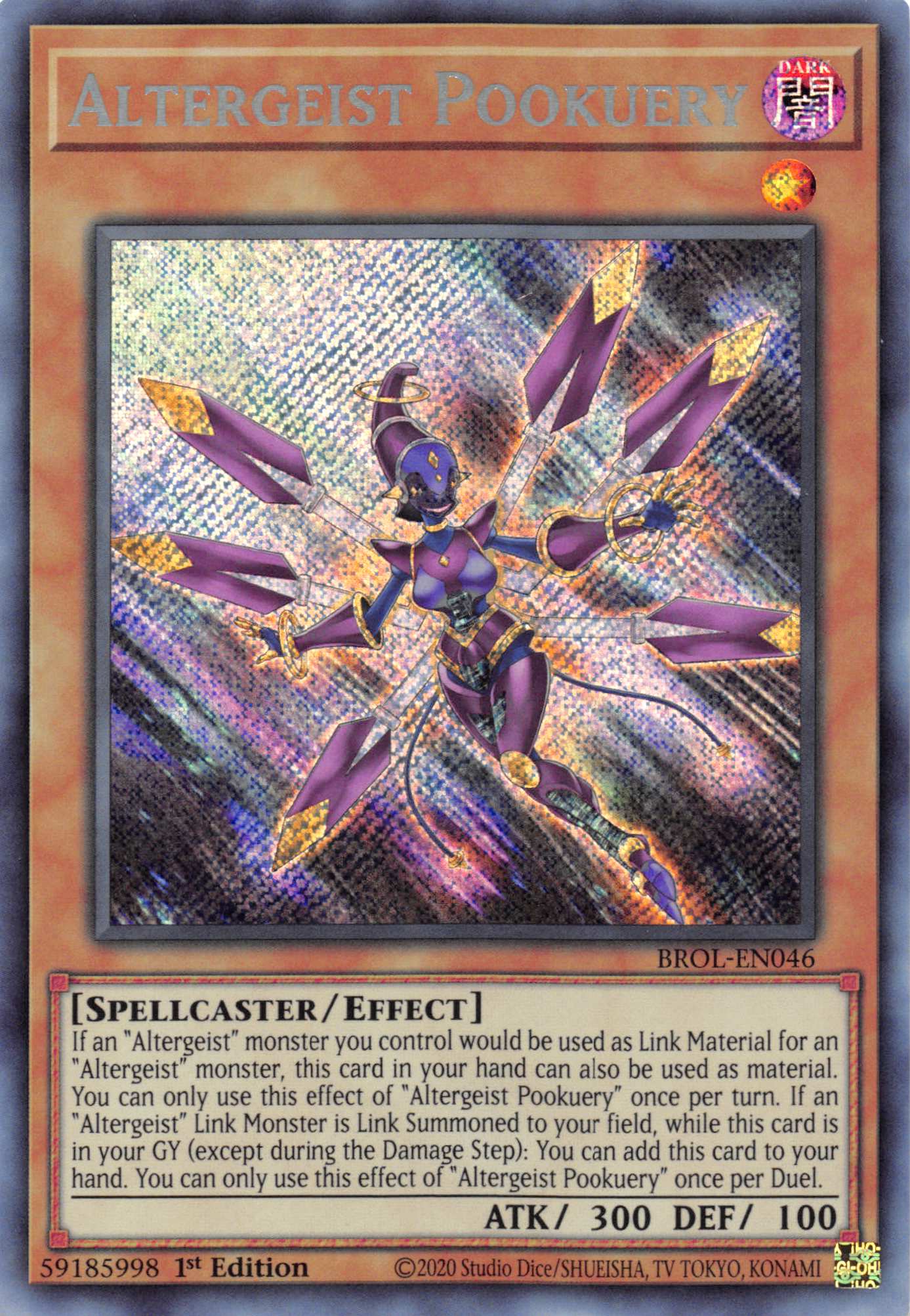 Altergeist Pookuery [BROL-EN046] Secret Rare | Pegasus Games WI