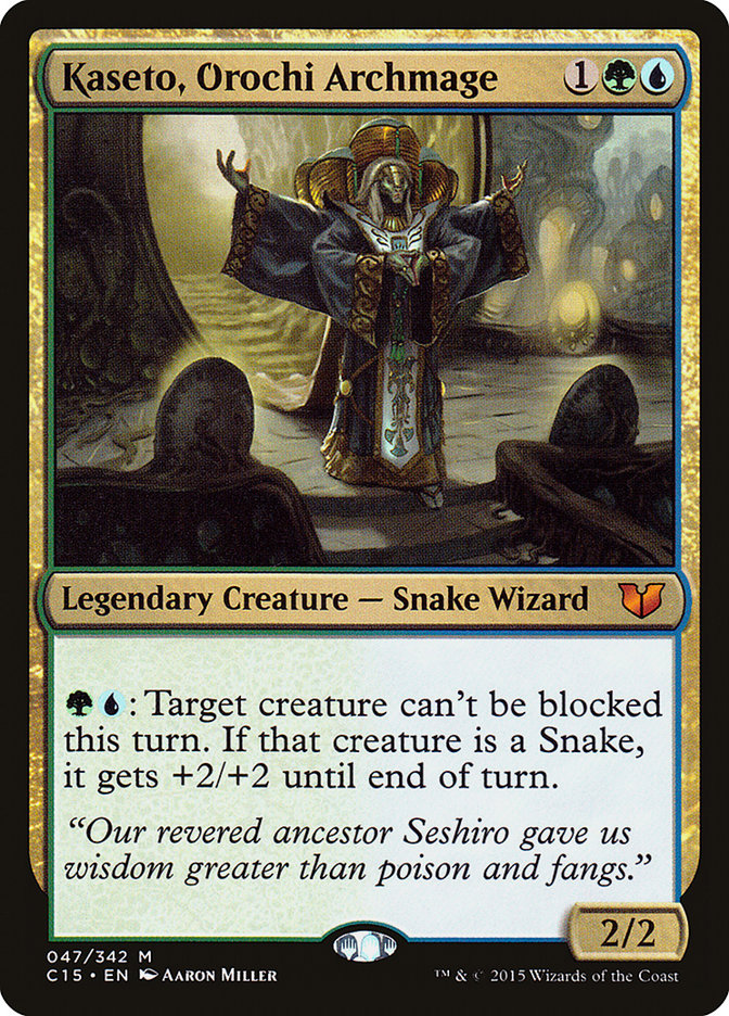 Kaseto, Orochi Archmage [Commander 2015] | Pegasus Games WI