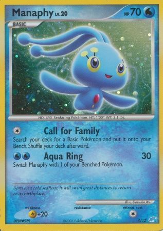 Manaphy (4/12) [Diamond & Pearl: Trainer Kit - Manaphy] | Pegasus Games WI