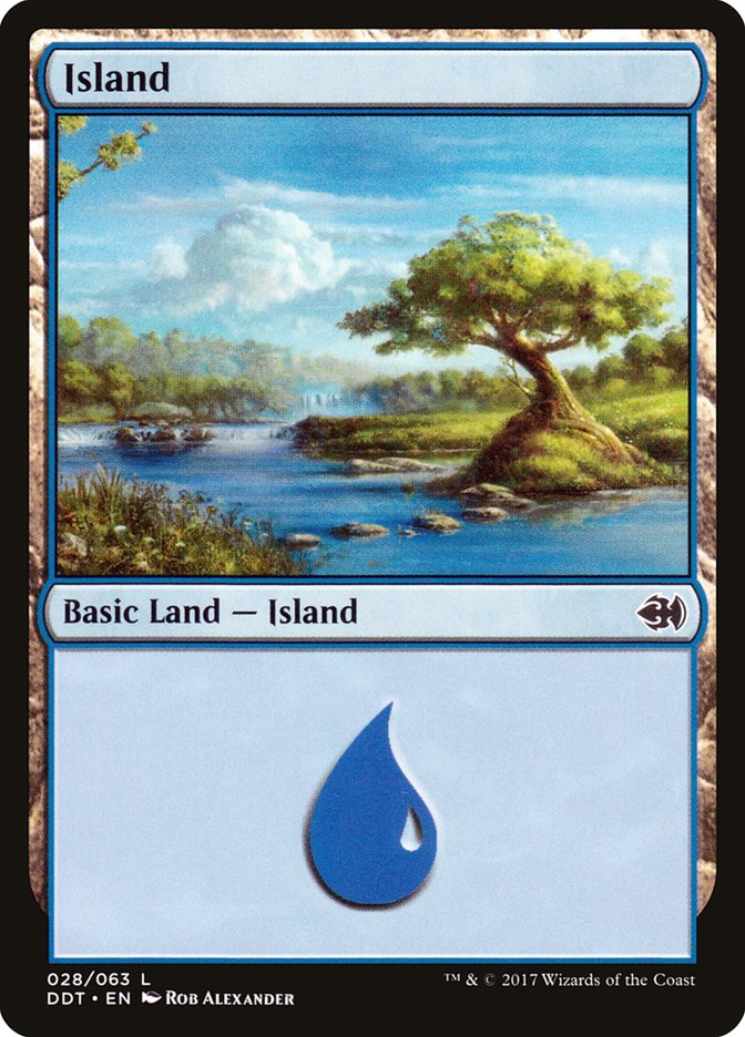 Island (28) [Duel Decks: Merfolk vs. Goblins] | Pegasus Games WI