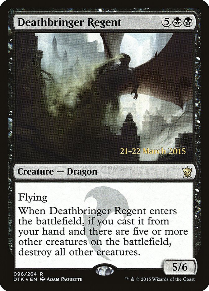 Deathbringer Regent [Dragons of Tarkir Prerelease Promos] | Pegasus Games WI