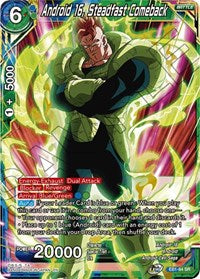 Android 16, Steadfast Comeback (EB1-64) [Battle Evolution Booster] | Pegasus Games WI