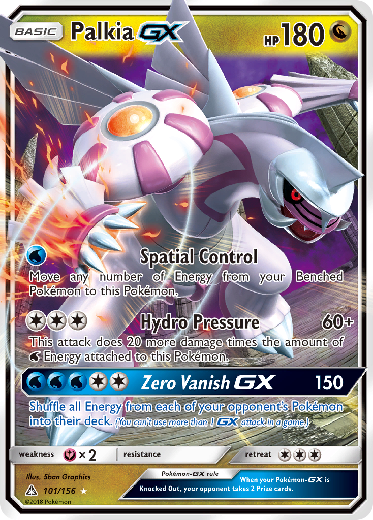 Palkia GX (101/156) [Sun & Moon: Ultra Prism] | Pegasus Games WI