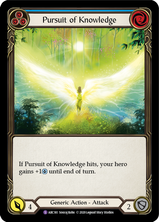 Pursuit of Knowledge [ARC161] Unlimited Rainbow Foil | Pegasus Games WI