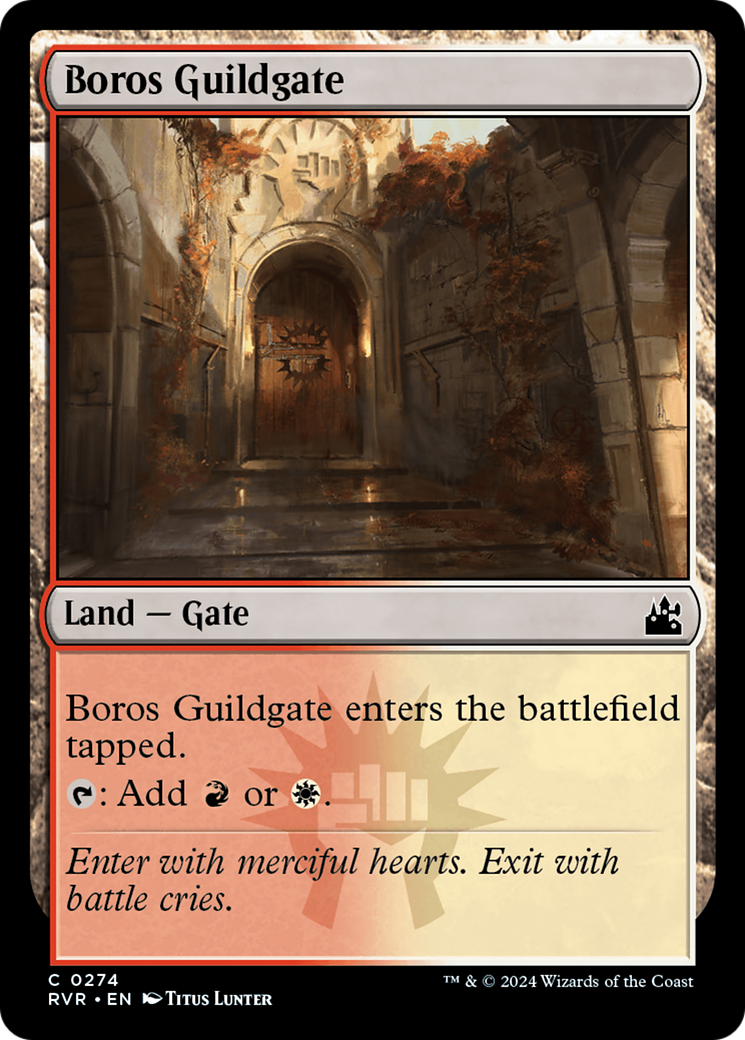 Boros Guildgate [Ravnica Remastered] | Pegasus Games WI