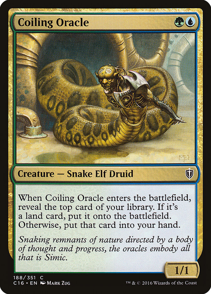 Coiling Oracle [Commander 2016] | Pegasus Games WI