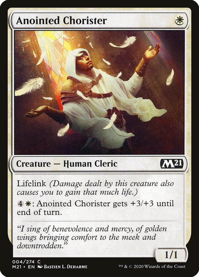 Anointed Chorister [Core Set 2021] | Pegasus Games WI