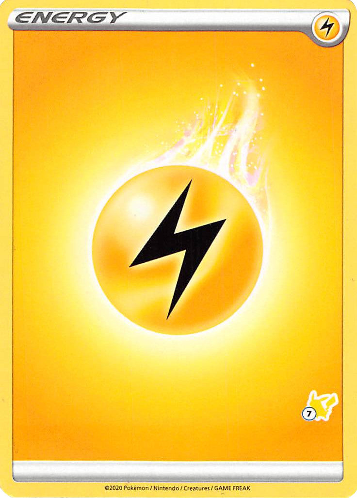 Lightning Energy (Pikachu Stamp #7) [Battle Academy 2022] | Pegasus Games WI