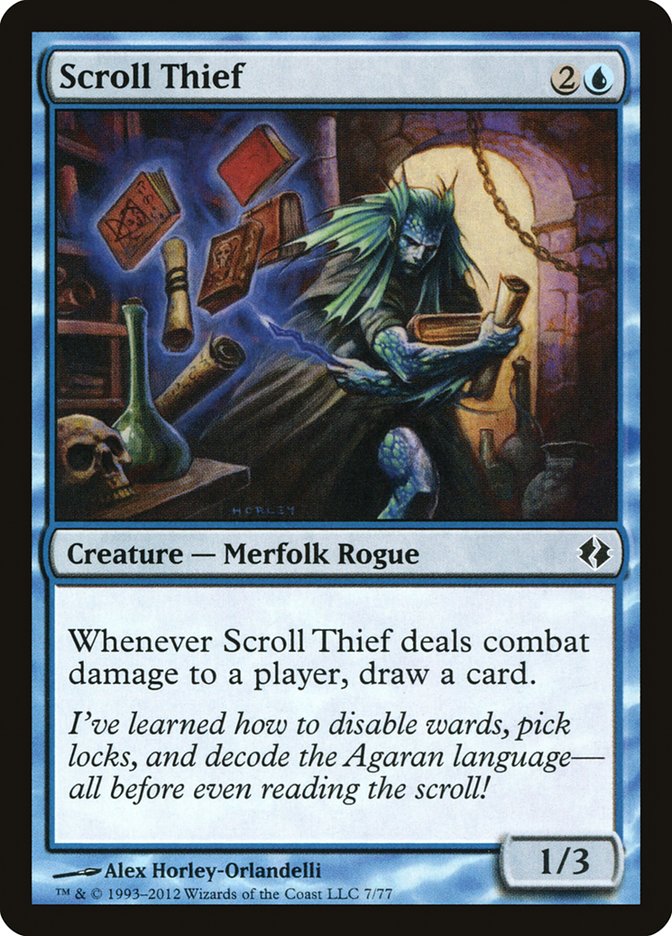 Scroll Thief [Duel Decks: Venser vs. Koth] | Pegasus Games WI