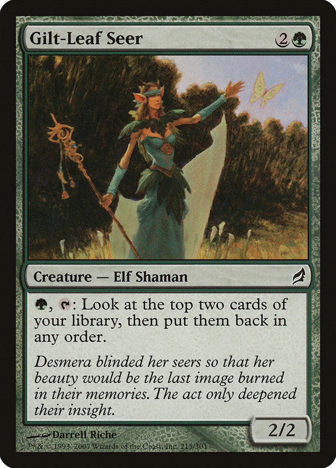 Gilt-Leaf Seer [Lorwyn] | Pegasus Games WI