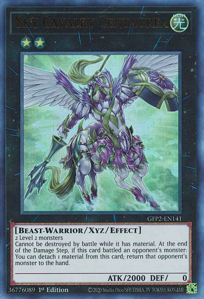 Sky Cavalry Centaurea [GFP2-EN141] Ultra Rare | Pegasus Games WI