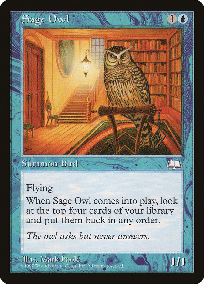 Sage Owl [Weatherlight] | Pegasus Games WI