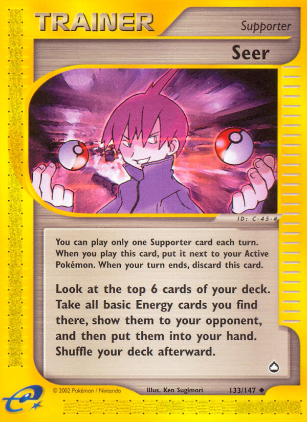 Seer (133/147) [Aquapolis] | Pegasus Games WI