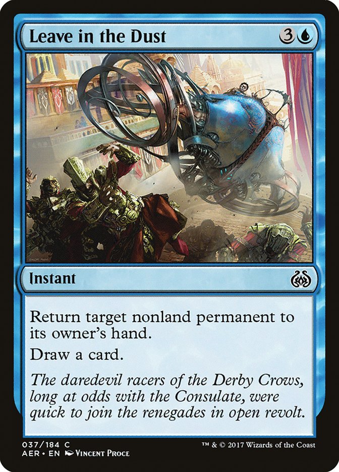 Leave in the Dust [Aether Revolt] | Pegasus Games WI