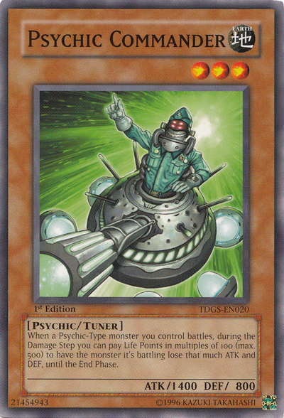 Psychic Commander [TDGS-EN020] Common | Pegasus Games WI