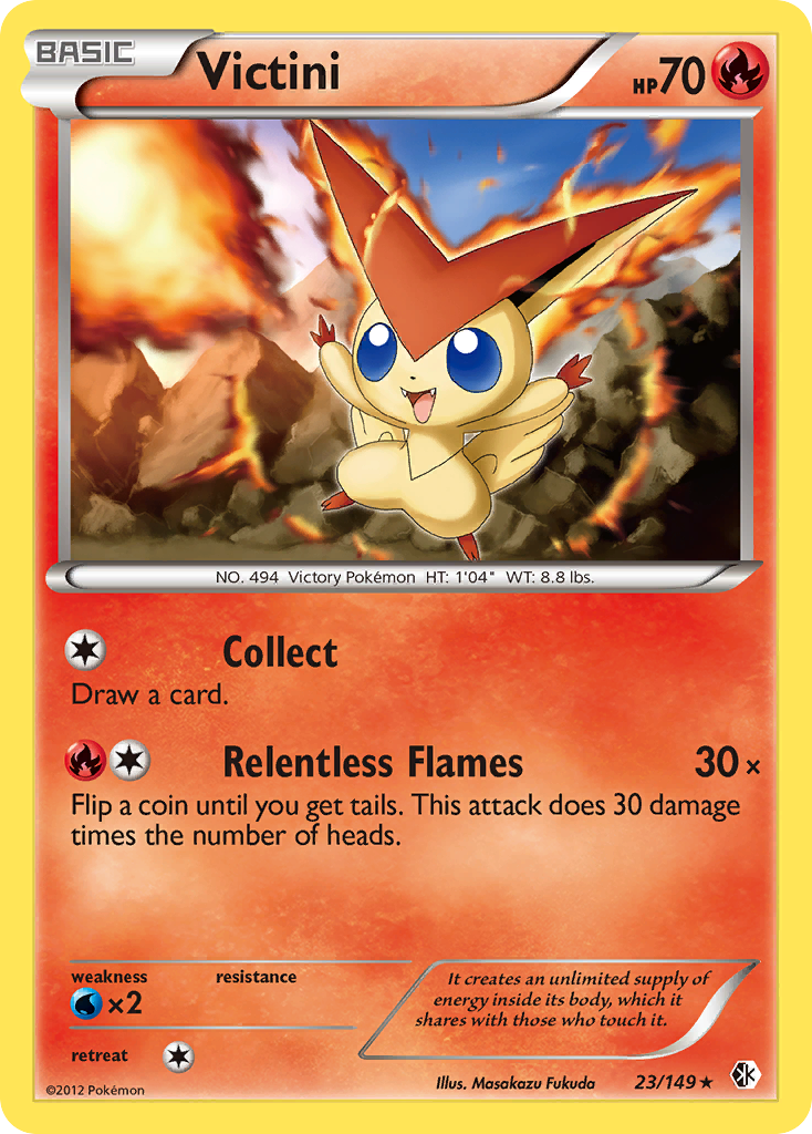 Victini (23/149) [Black & White: Boundaries Crossed] | Pegasus Games WI