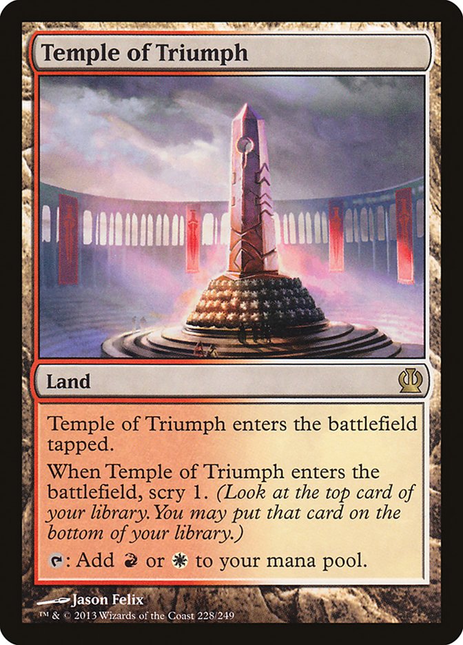 Temple of Triumph [Theros] | Pegasus Games WI