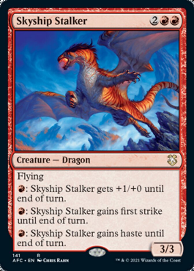 Skyship Stalker [Dungeons & Dragons: Adventures in the Forgotten Realms Commander] | Pegasus Games WI