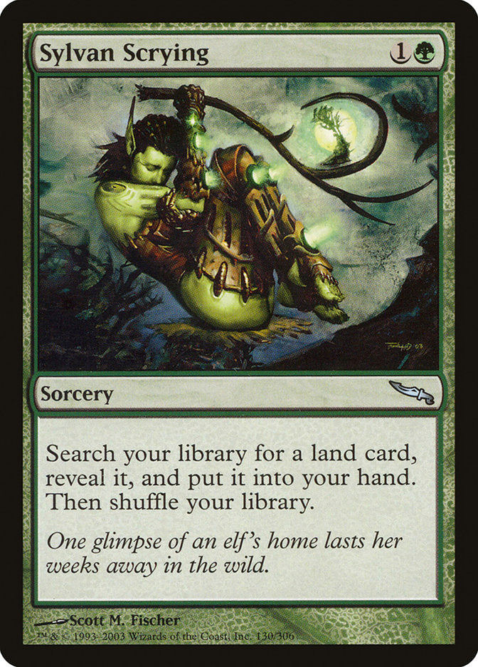 Sylvan Scrying [Mirrodin] | Pegasus Games WI