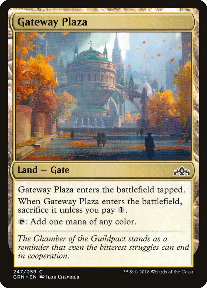 Gateway Plaza [Guilds of Ravnica] | Pegasus Games WI