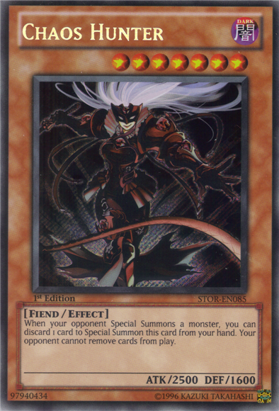 Chaos Hunter [STOR-EN085] Secret Rare | Pegasus Games WI