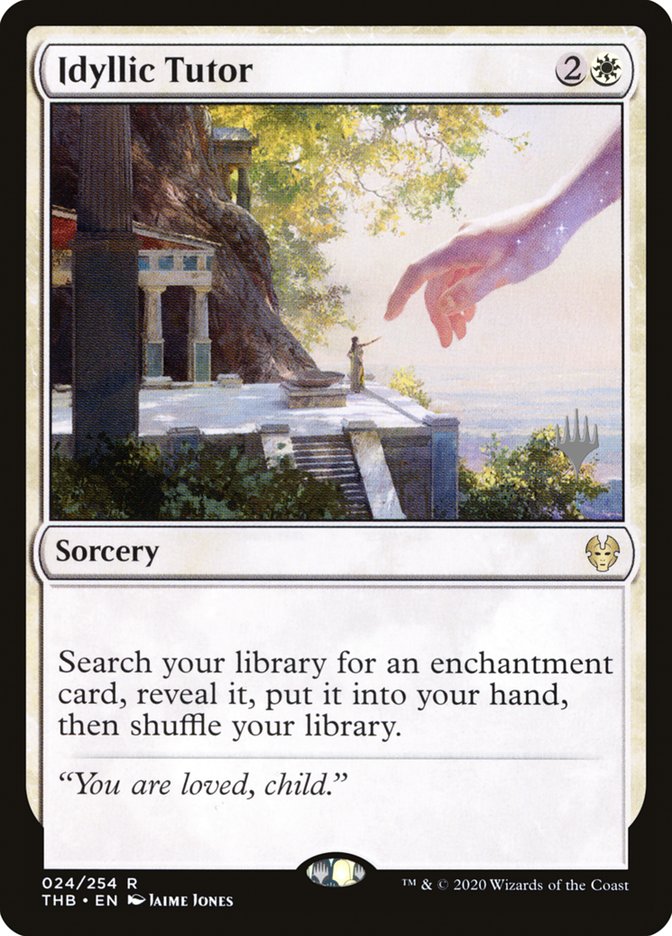 Idyllic Tutor (Promo Pack) [Theros Beyond Death Promos] | Pegasus Games WI